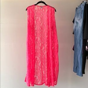 Lularoe lace Joy vest